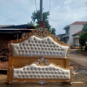 Tempat Tidur Mewah Jepara Sayen Nagari